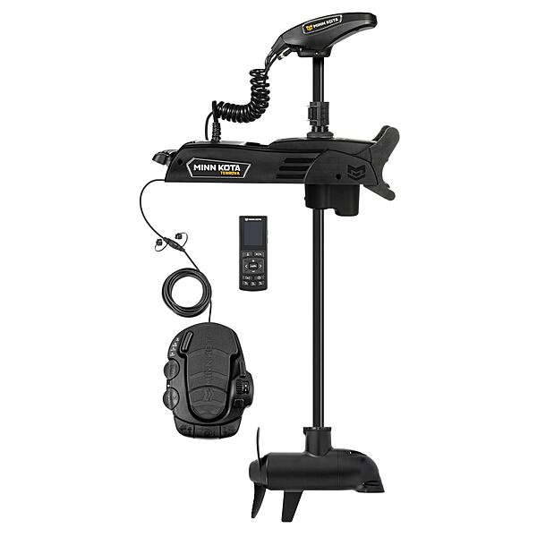 Minn Kota Terrova Quest Brushless Bow-Mount Electric Trolling Motor with Dual Spectrum Chirp Sonar, 90/115 Lb. Thrust