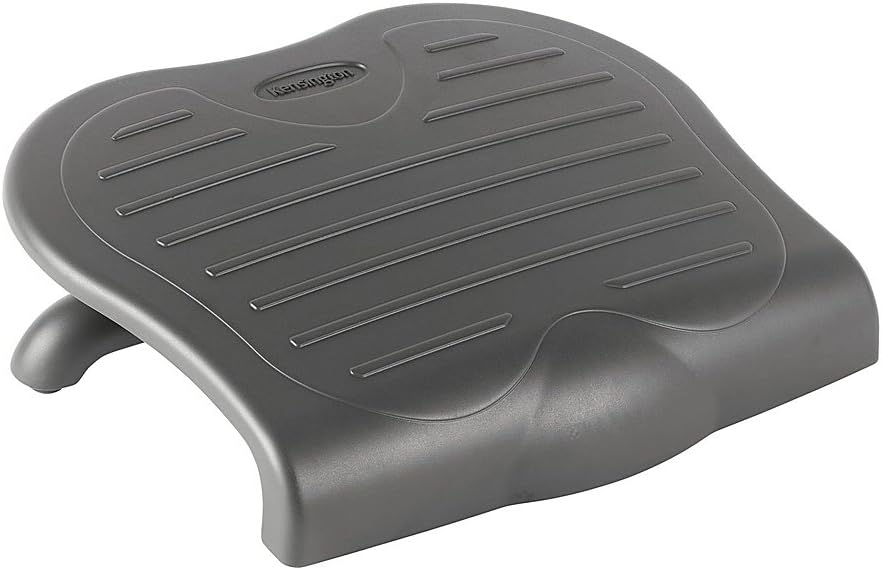 Kensington SoleSaver Adjustable Footrest, Black