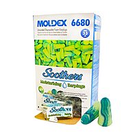 Moldex Soothers™ Moisturizing Foam Earplugs 6680, NRR 33 dB