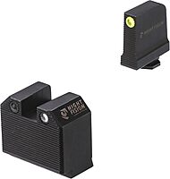 Night Fision Optics Ready Stealth .465-.472 Night Sight Set Compatible with Glock 43/43X/43X MOS with RMRcc