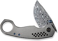 We Knife WE22013DS1: Envisage Framelock Damascus