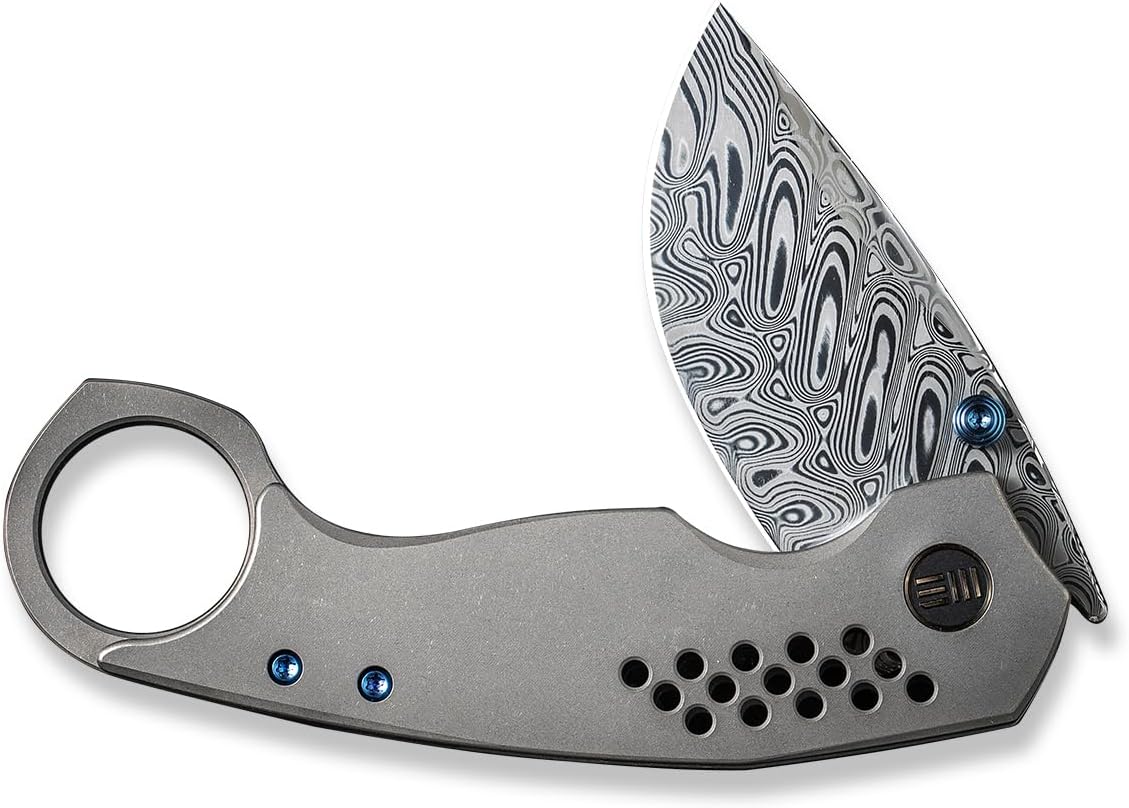 We Knife WE22013DS1: Envisage Framelock Damascus