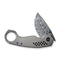 We Knife WE22013DS1: Envisage Framelock Damascus