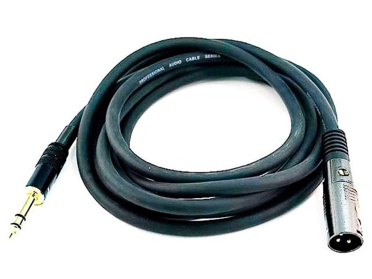 Monoprice Premier Series XLR Male to 1/4-Inch TRS Male Cable