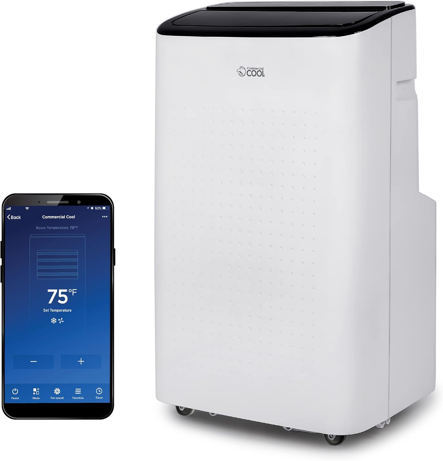 COMMERCIAL COOL Portable Air Conditioner, Dehumidifier & Fan