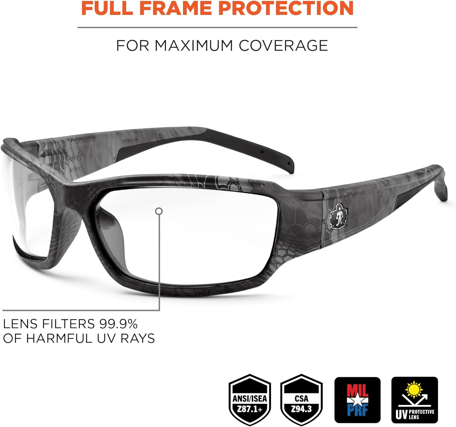 ERGODYNE Skullerz THOR Anti-Fog Safety Glasses