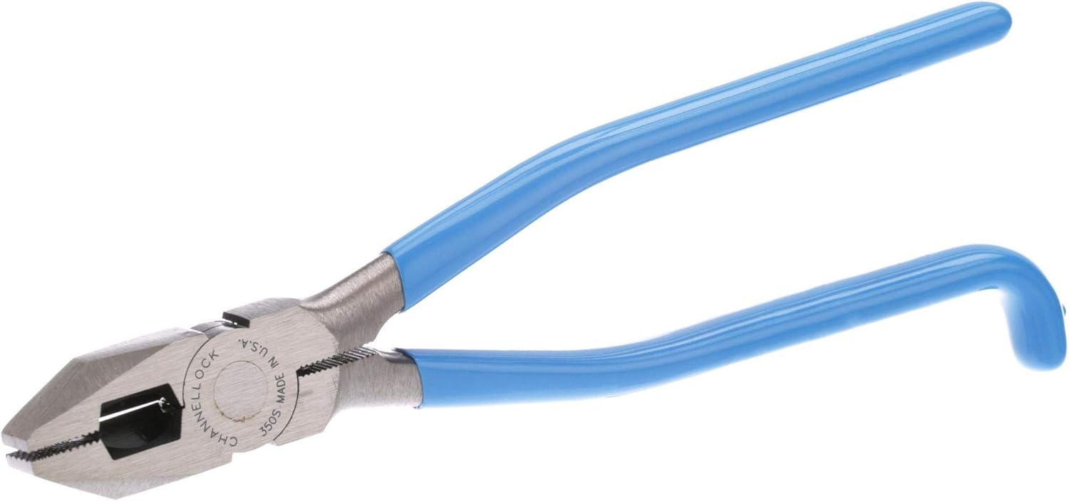 Channellock 350S 9-Inch Ironworkers Plier with Spring, High carbon steel