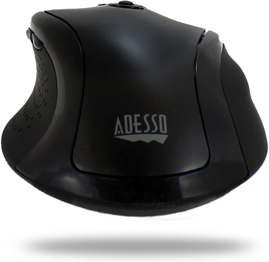 ADESSO iMouse G2 - USB Ergonomic Optical Mouse Adjustable DPI, Black