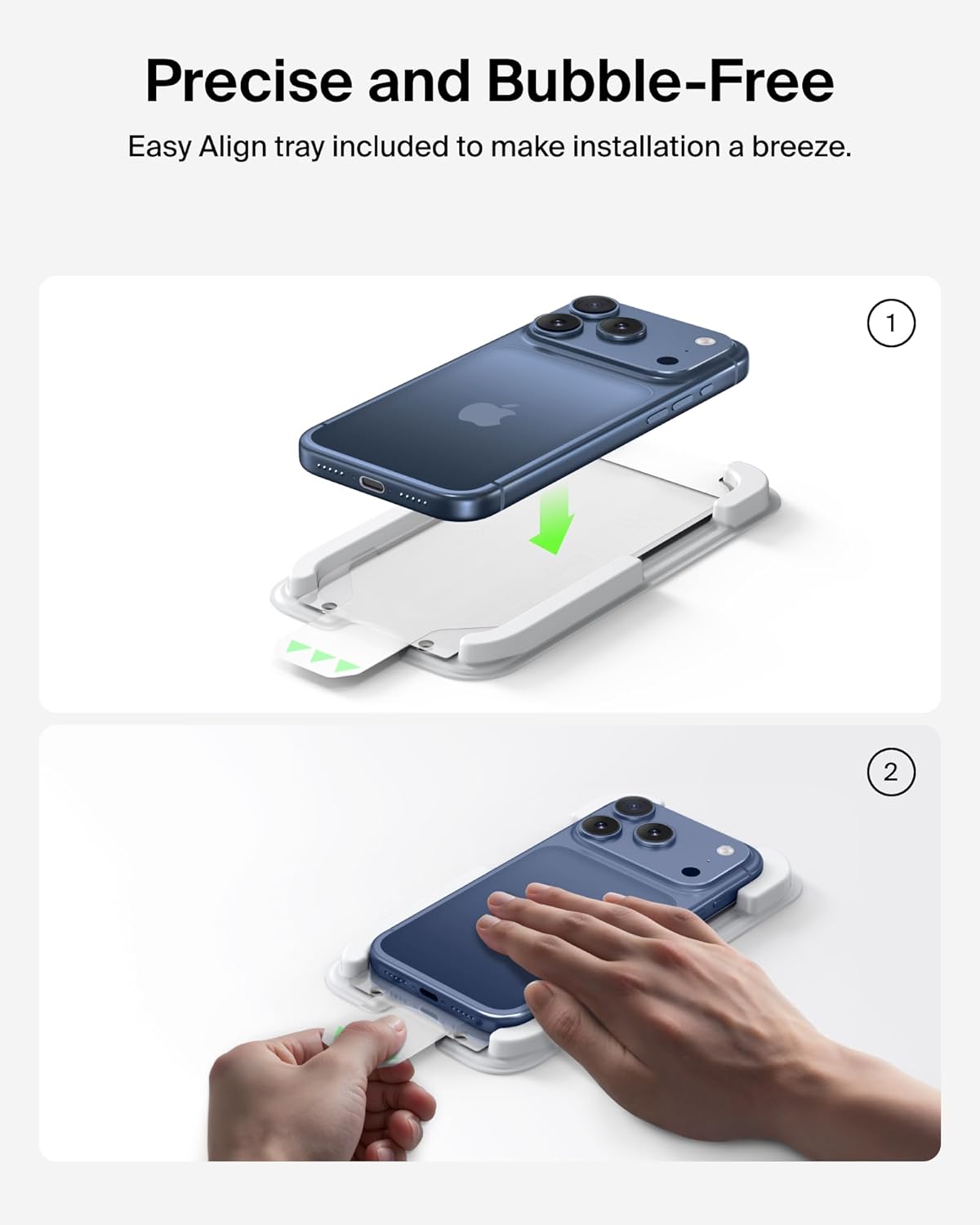 Belkin ScreenForce Screen Protectors for iPhone 17/16 Pro & 17 Pro Max