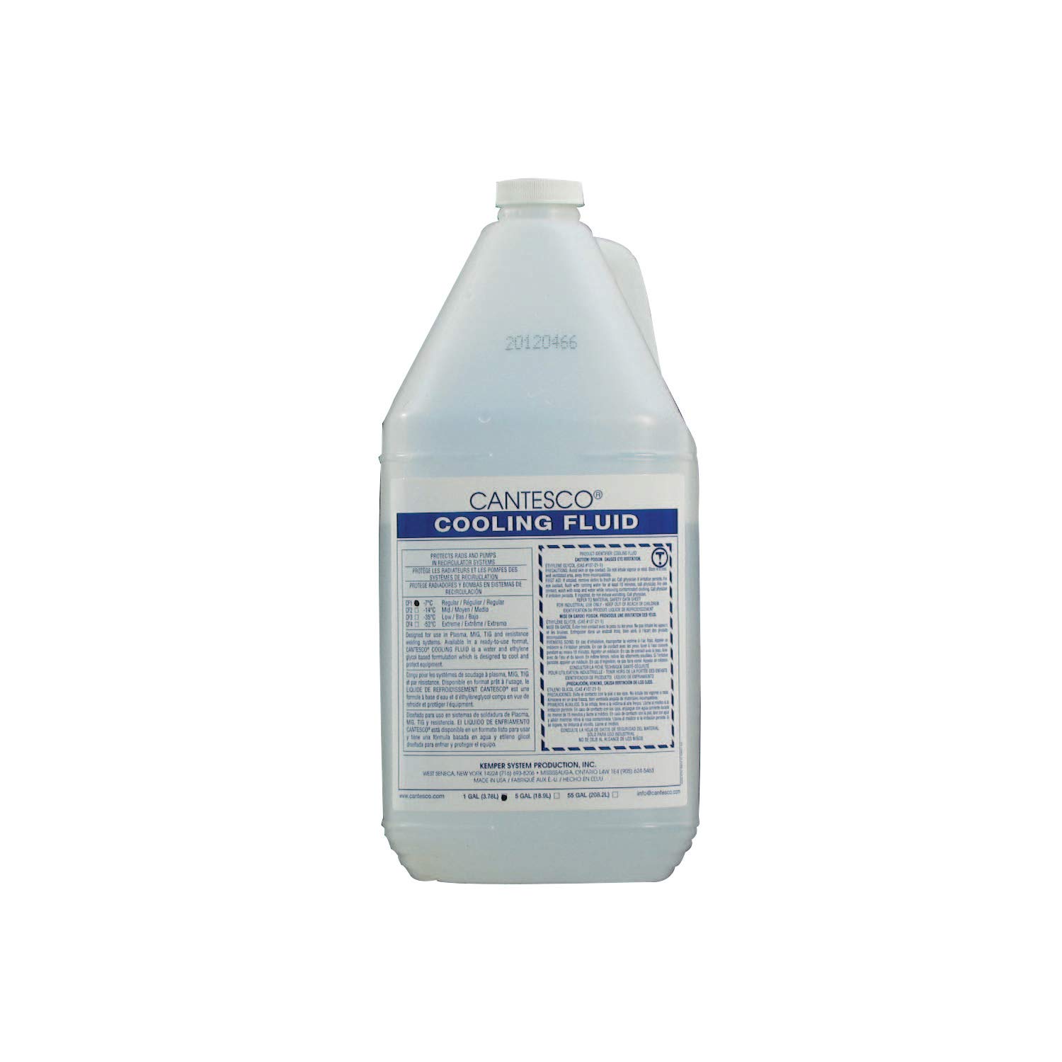 SEPTLS437CF21G - Cantesco Mid-Temp. Cooling Fluids - CF2-1G