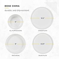 TABLE 12 16-Piece Dinnerware Set, Service for 4