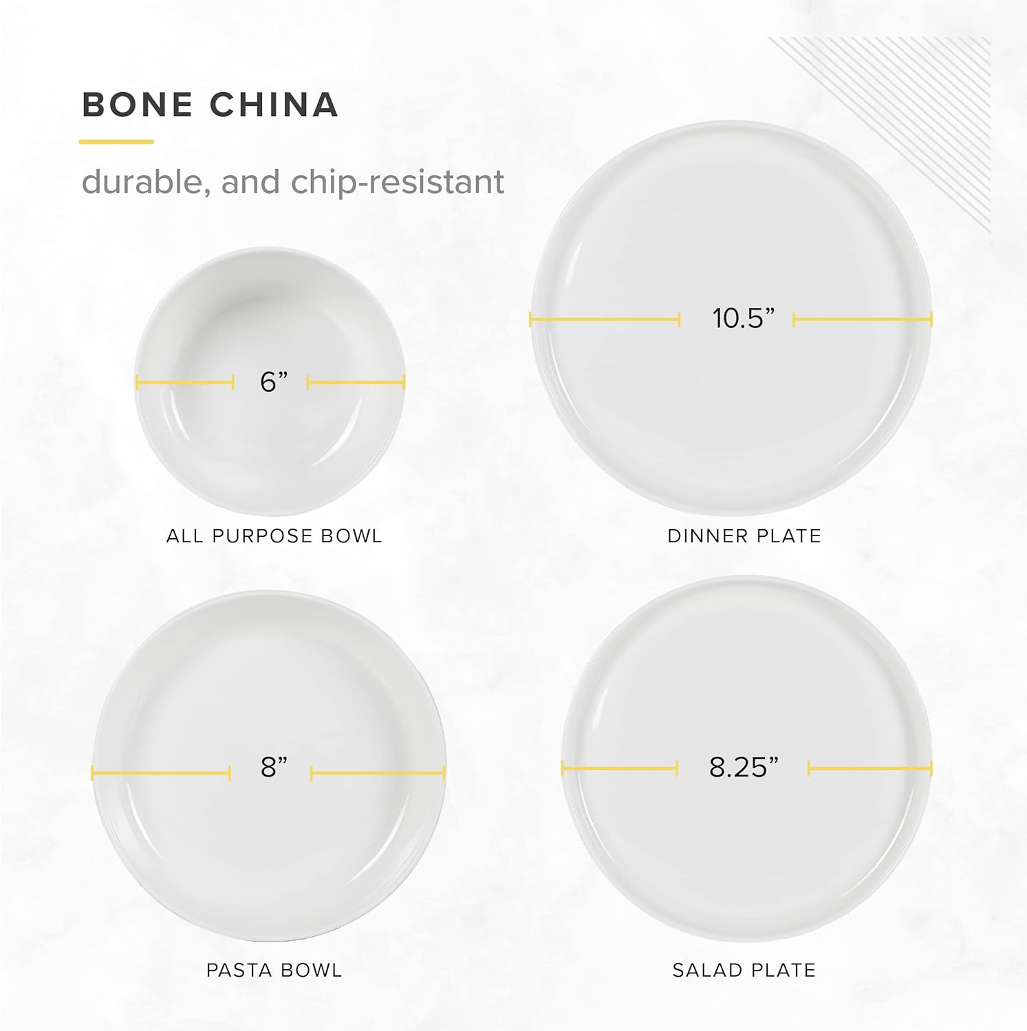 TABLE 12 16-Piece Dinnerware Set, Service for 4