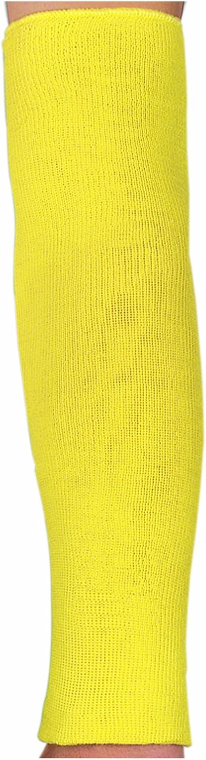 MCR Safety 9374E Kevlar Economy Weight 36 Gauge Sleeve, Yellow, 14-Inch