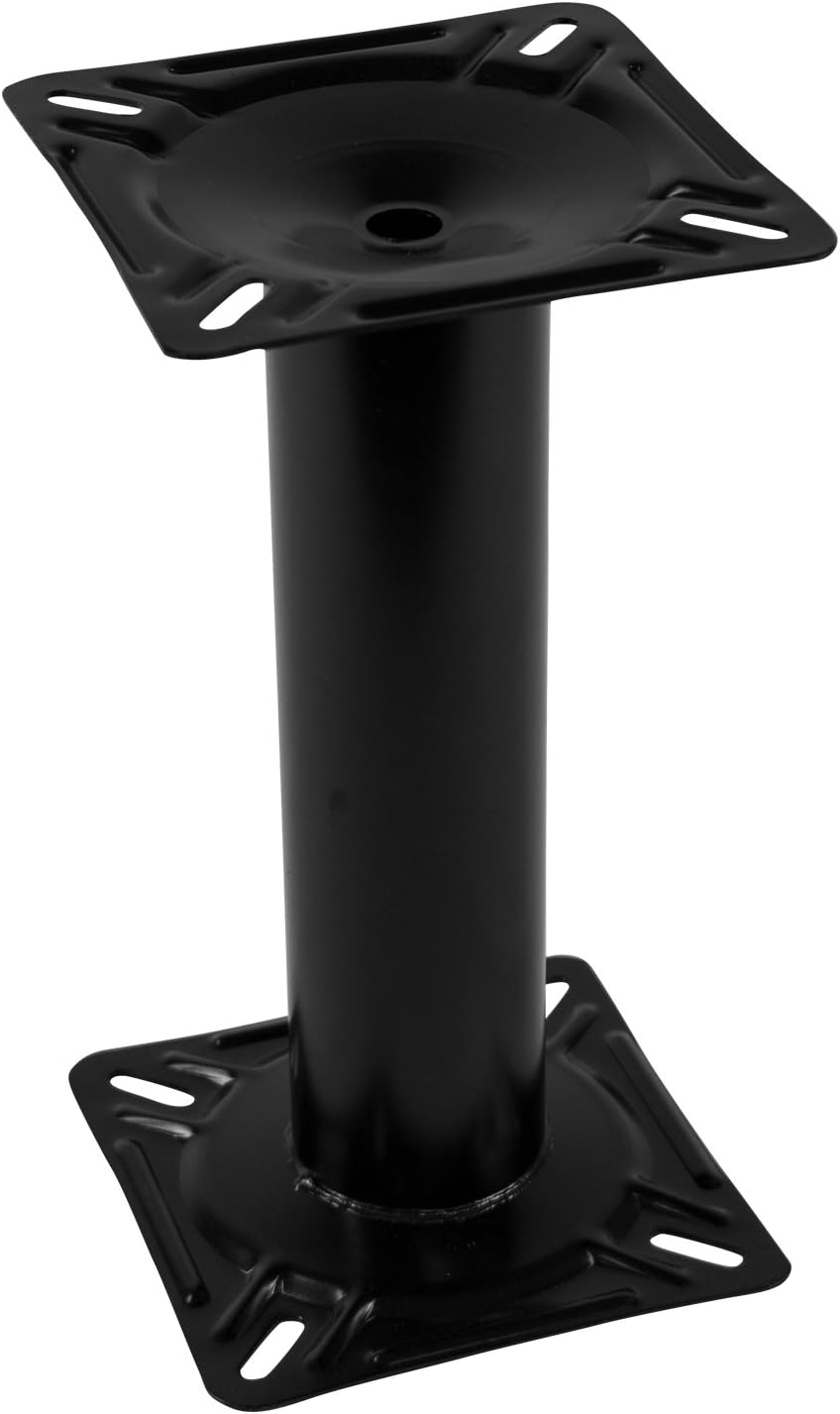 Wise Boat Seat Pedestal, Black, 13-Inch