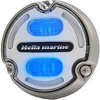 Hella Marine Apelo A2 Blue White Underwater Light - 3000 Lumens - Bronze Housing - White Lens w/Edge Light