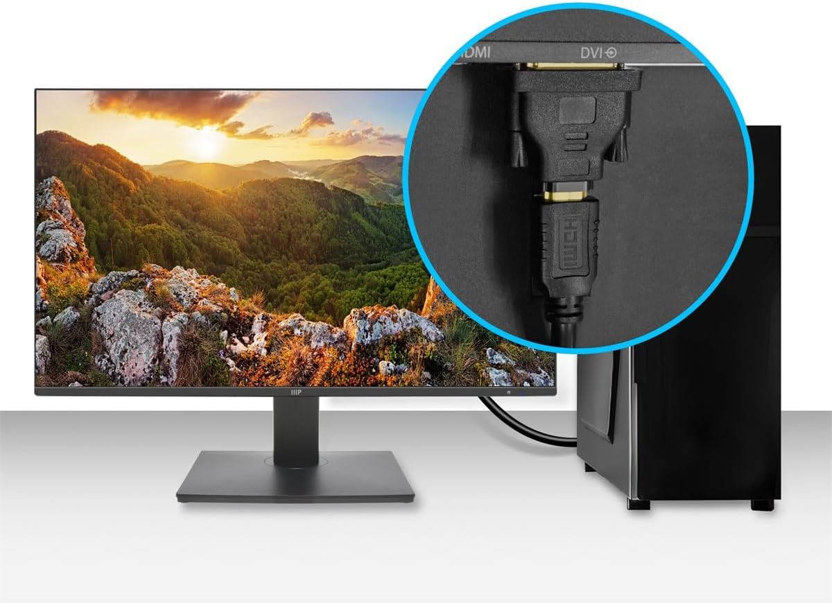 Monoprice DVI-D Single Link Male to HDMI Female adapter