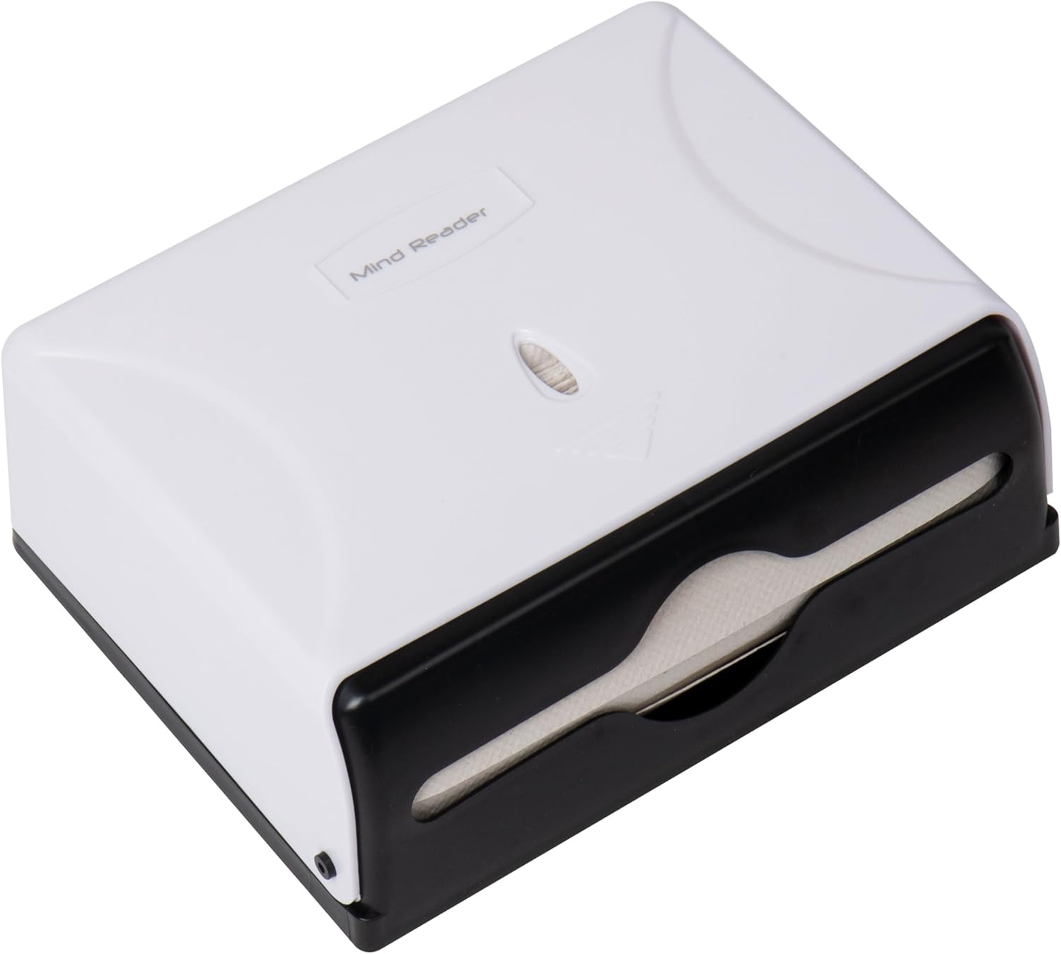 MIND READER Wall-Mounted Multi-Fold Paper Towel Dispenser