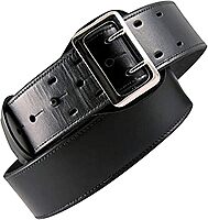 BOSTON LEATHER Sam Browne Duty Belt, Fully Lined, 2 1/4" Wide