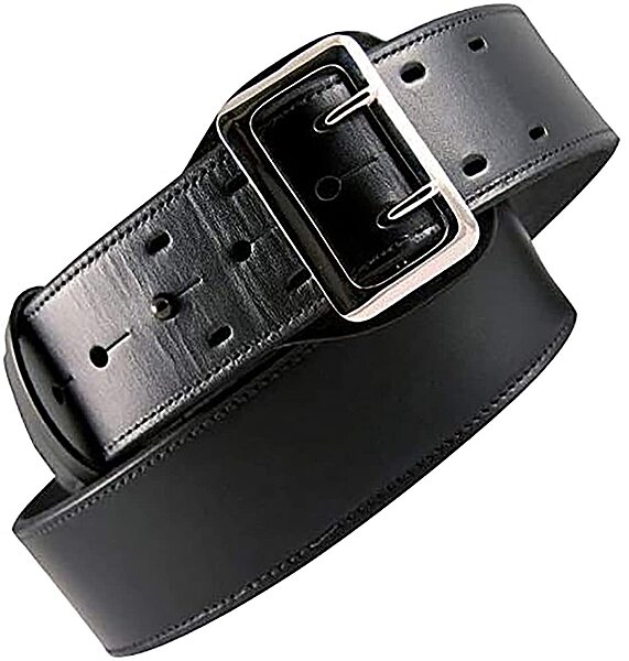 BOSTON LEATHER Sam Browne Duty Belt, Fully Lined, 2 1/4" Wide