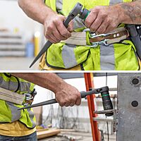 Klein Tools 3238 Ratcheting Wrench, Construction Spud Wrench, 1/2-Inch Drive, Forged From Alloy Steel