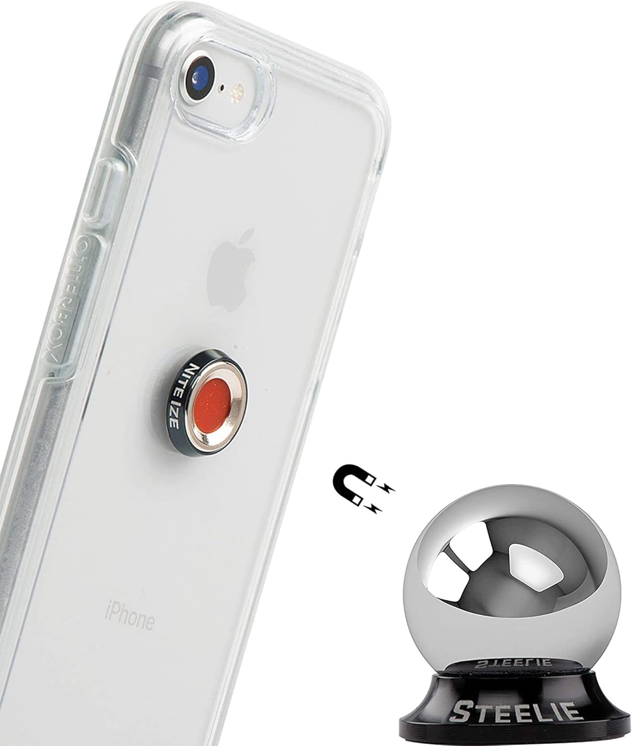 Nite Ize Steelie Dash Ball Component Kit Replacement Phone Mount Parts (4-Pack)