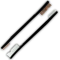 Double End Nylon and Bronze Gun Brush Combo Set