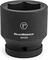 GEARWRENCH 1" Drive 6 Point Standard Impact SAE Socket 2-3/8" - 84226