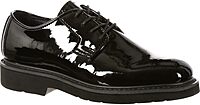 ROCKY Men's High-Gloss Leather Oxford Dress Shoes