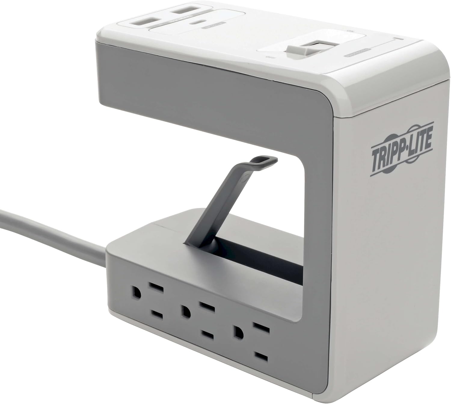 Eaton Tripp Lite Series 6-Outlet Surge Protector with2 USB-A (2.4A Shared) & 1 USB-C (3A) - 8 ft. Cord, 1080 Joules
