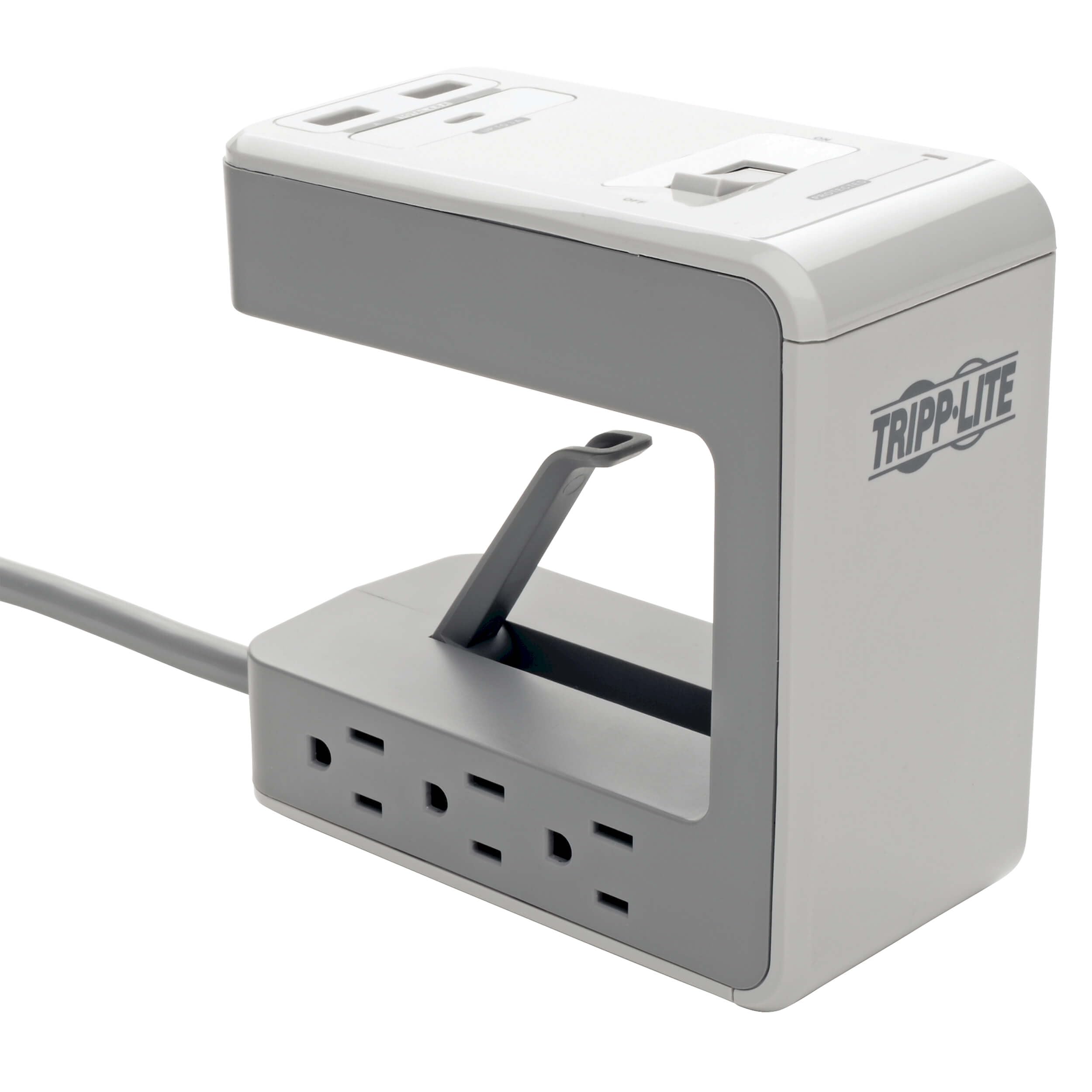 Eaton Tripp Lite Series 6-Outlet Surge Protector with2 USB-A (2.4A Shared) & 1 USB-C (3A) - 8 ft. Cord, 1080 Joules
