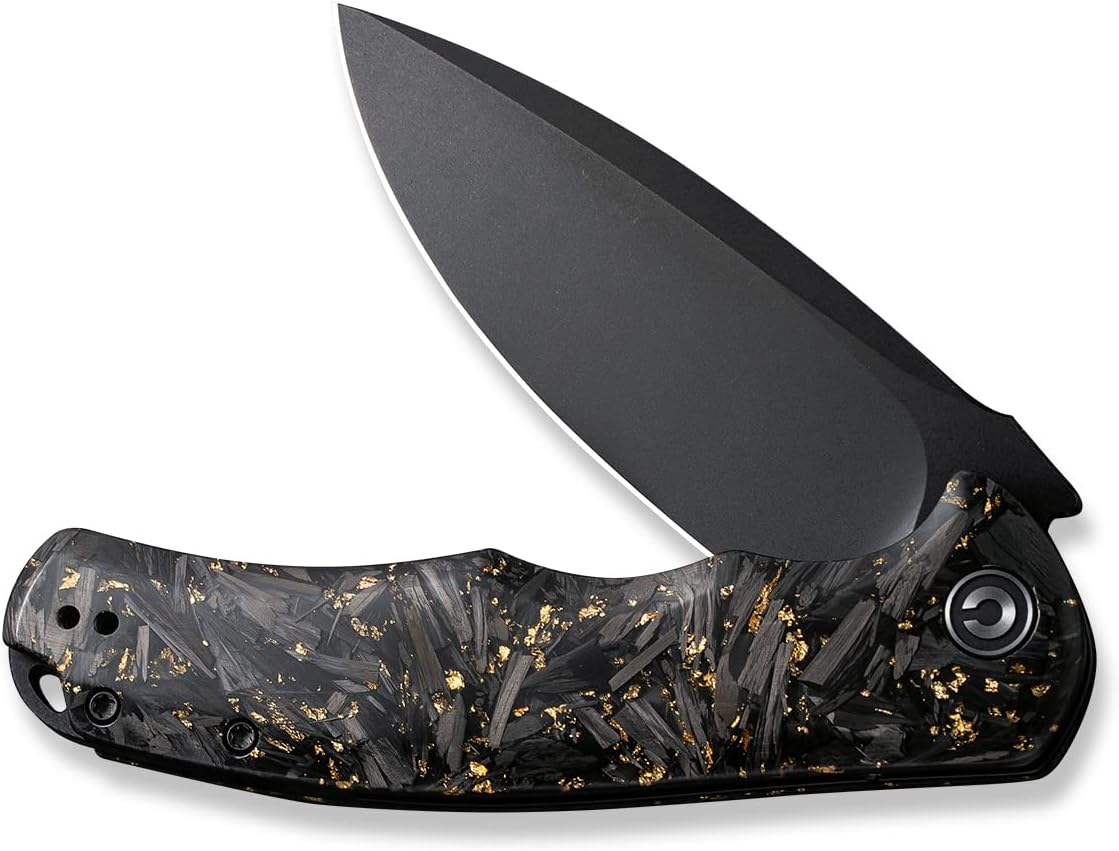 CIVIVI Praxis Flipper Folding Pocket Knife, 3.75" Black Stonewashed 9Cr18MoV