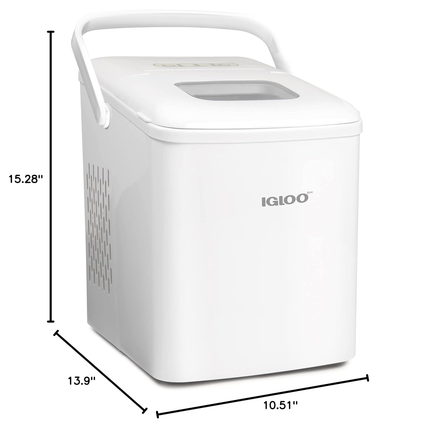 IGLOO 26 lb Automatic Self-Cleaning Countertop Ice Maker