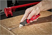 Milwaukee 48-22-1901 Fastback Press and Flip Utility Knife with Belt Clip and Onboard Wire Stripping