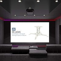 Mount-It! Universal Projector Ceiling Mount (30 lb Capacity)