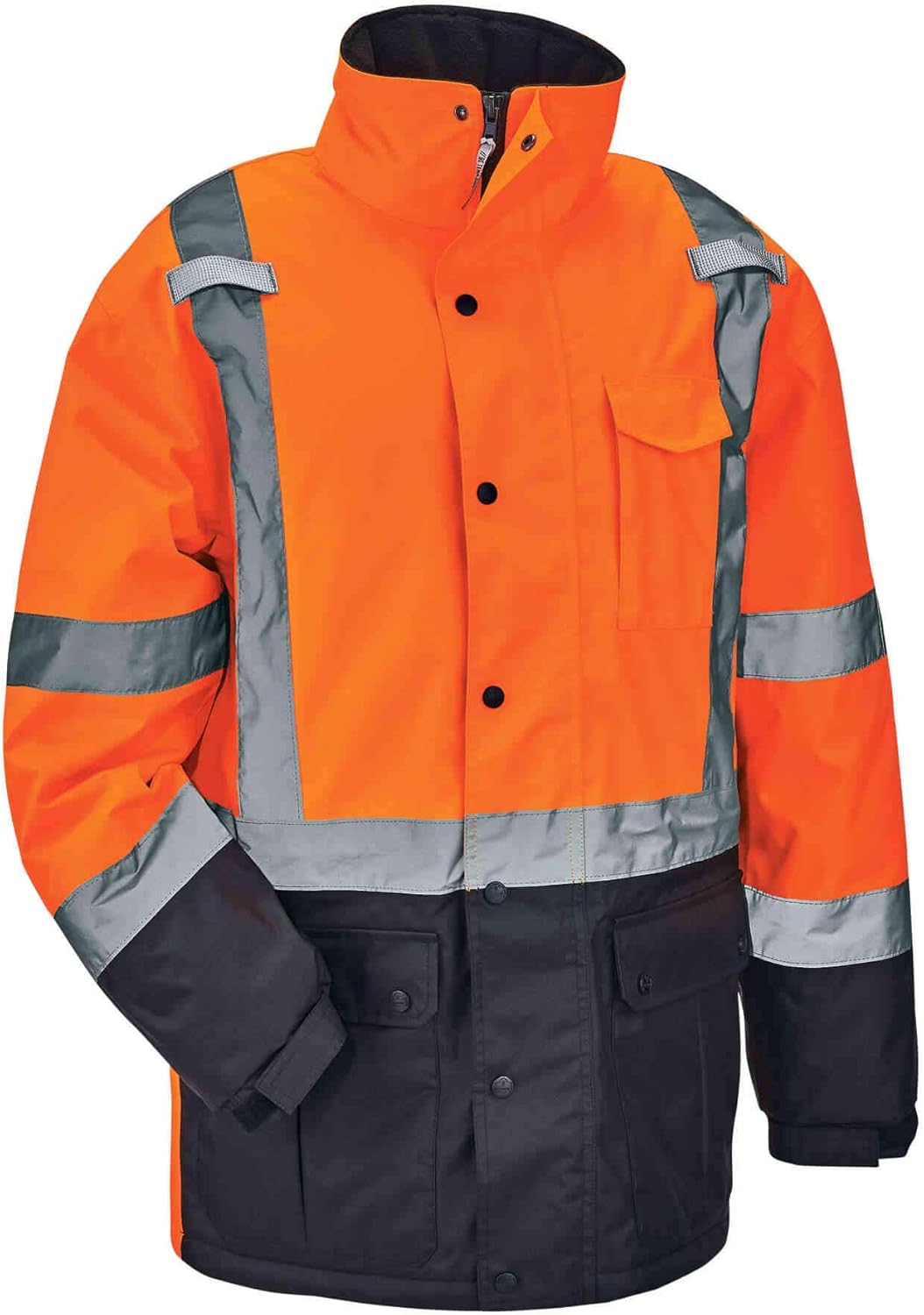 Ergodyne GloWear 8384 Type R Class 3 Hi-Vis Quilted Thermal Parka