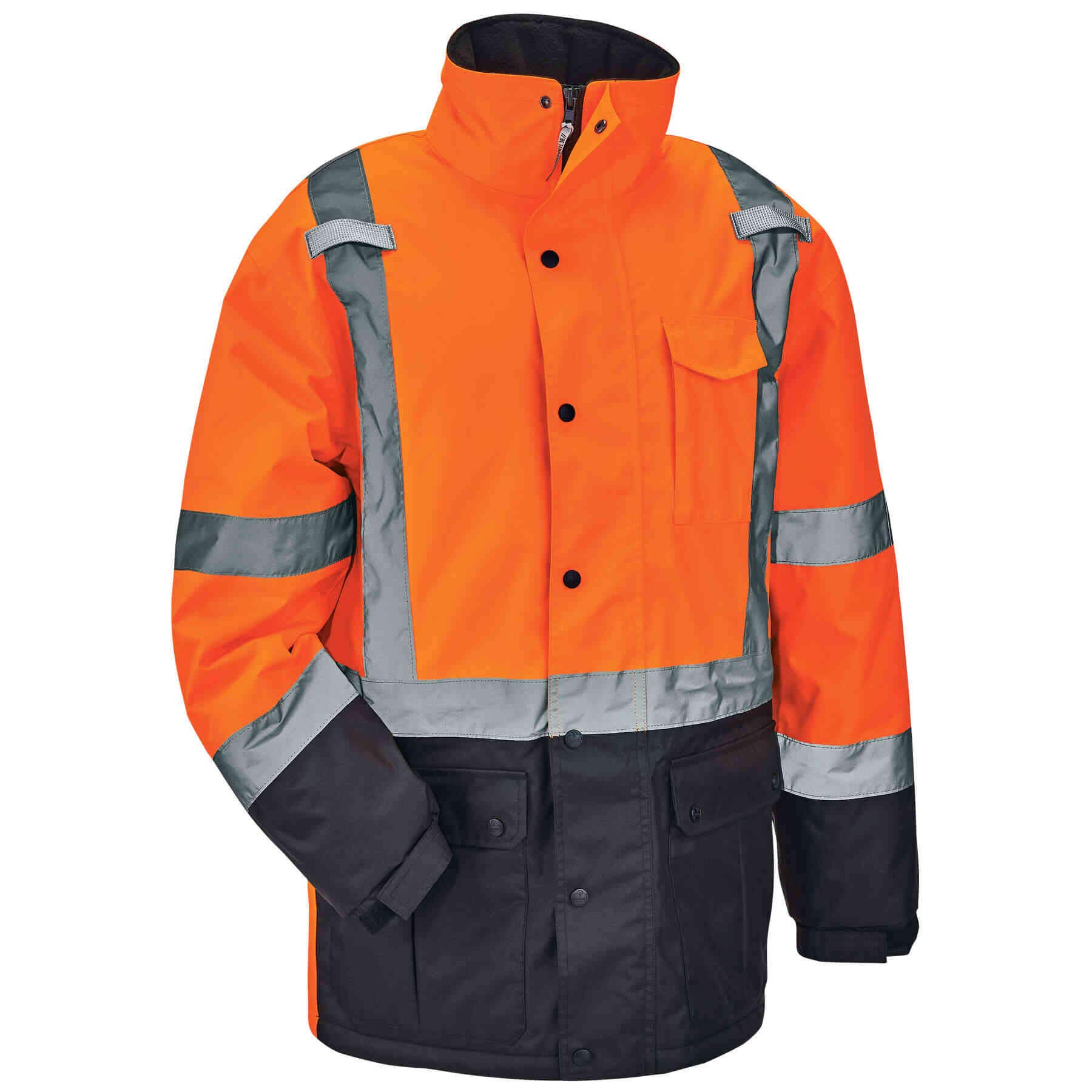Ergodyne GloWear 8384 Type R Class 3 Hi-Vis Quilted Thermal Parka