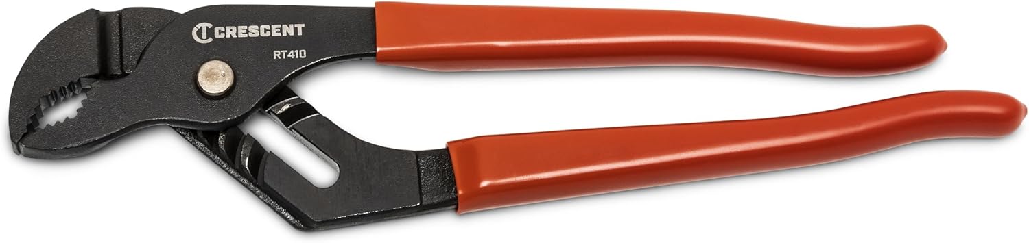 Crescent 10" V-Jaw Dipped Handle Tongue and Groove Pliers - RT410CVN-05