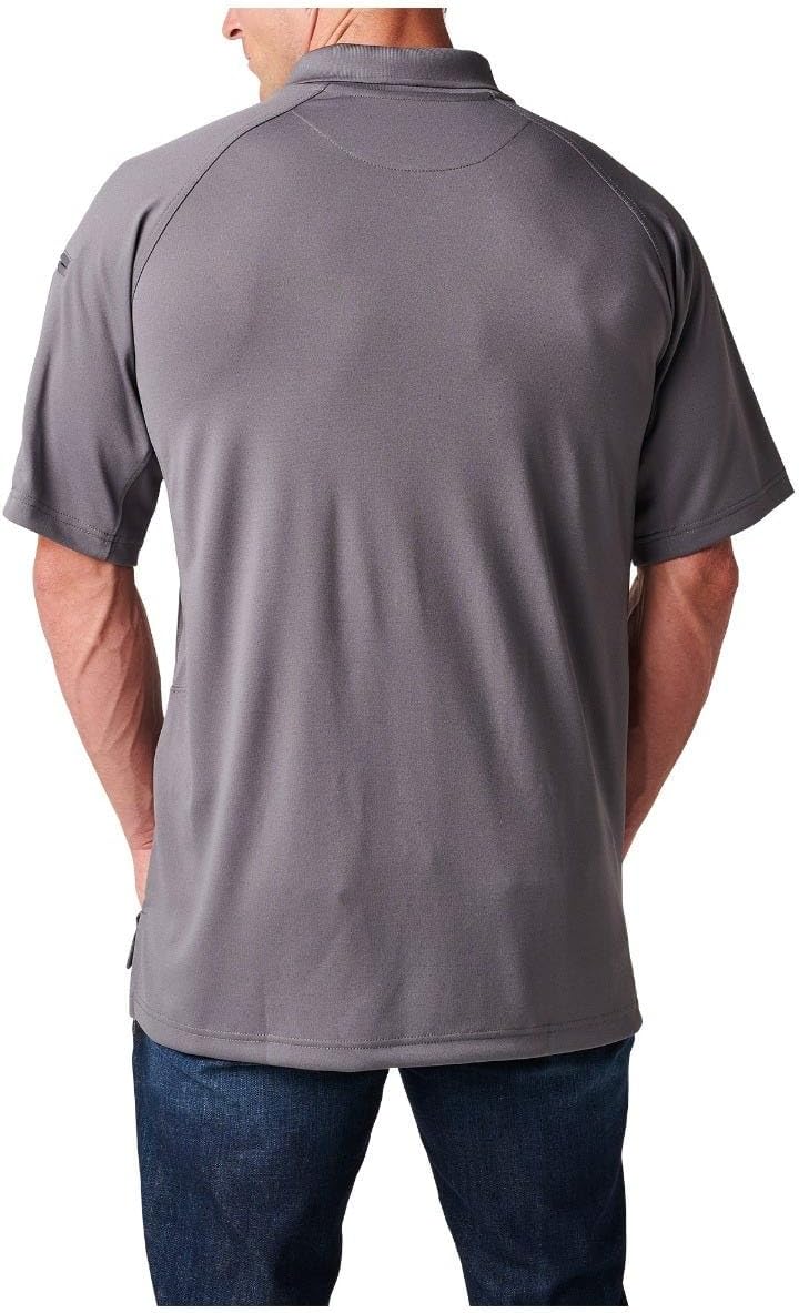 5.11 Tactical Men's Performance Short Sleeve Polo, 100% Polyester, Moisture Wicking, Style 71049