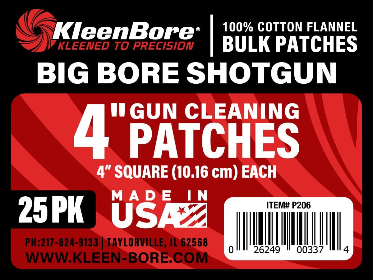 Kleen Br Cot PCH Bg Bore Shgn 25/250
