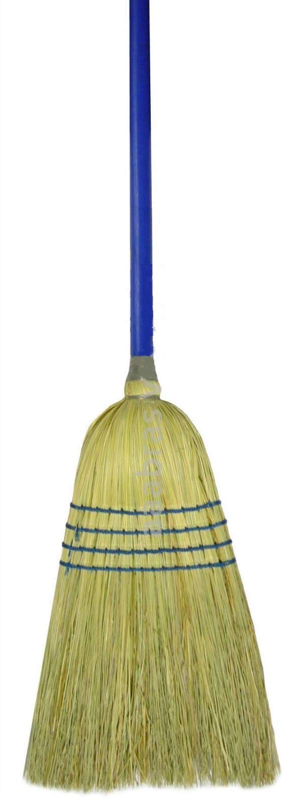 Weiler 44548 Light Industrial Upright Broom, Corn & Fiber Fill, 57" Overall Length