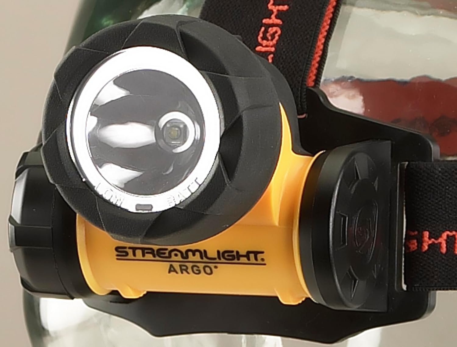 Streamlight 61301 Argo LED Head Mount Headlamp, Yellow - 150 Lumens