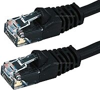 Monoprice 103419 Cat6 Ethernet Patch Cable - Network Internet Cord - RJ45, Stranded, 550Mhz, UTP, Pure Bare Copper Wire