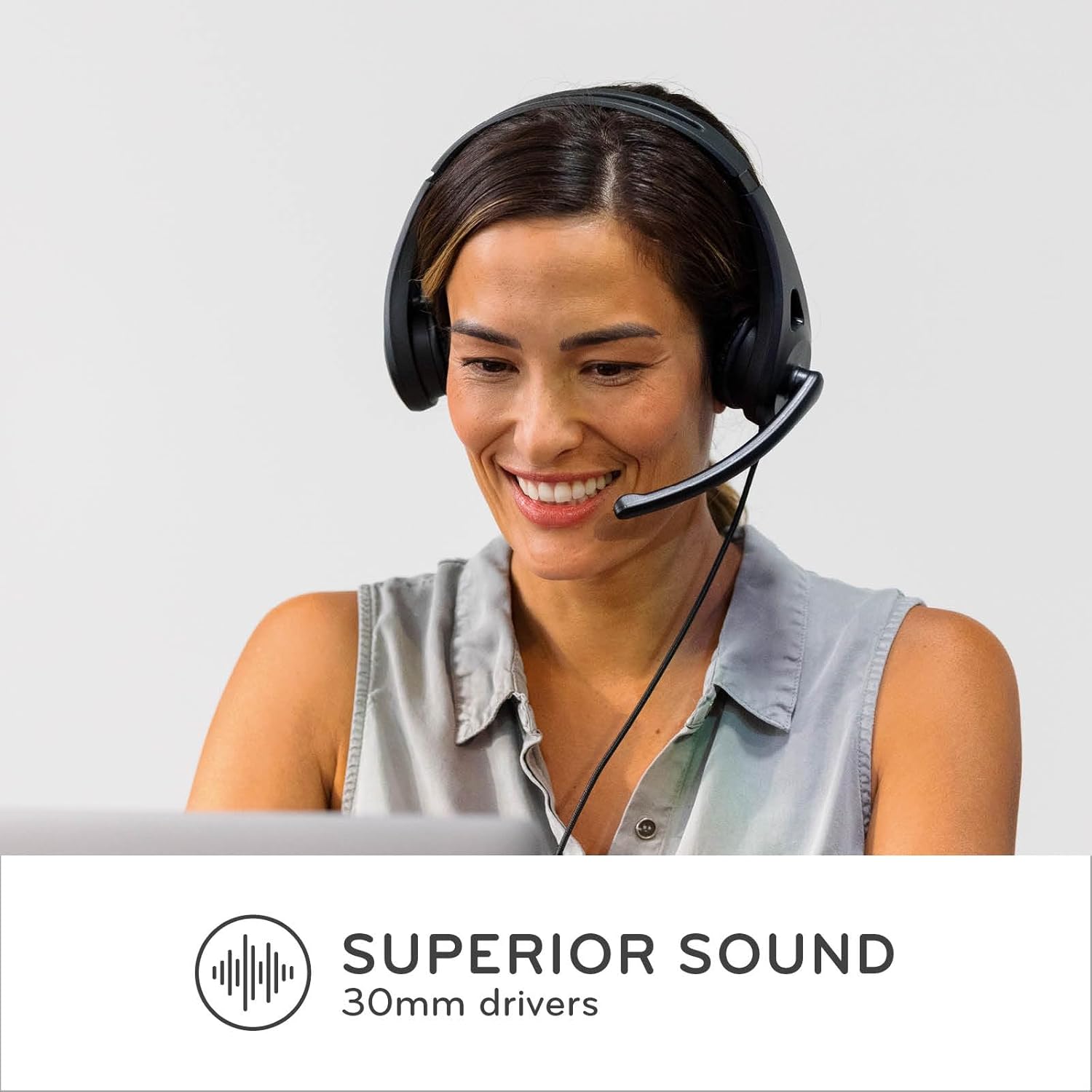 ThinkWrite Technologies TWT Audio Ergo Premium On-Ear Wired Headset