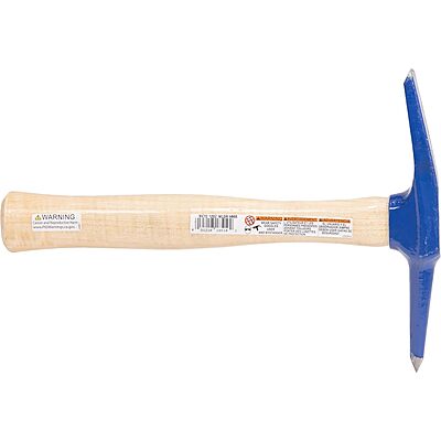 VAUGHAN Chipping Welding Hammer, 12 Ounce, Made in the USA, WC12, VN18510