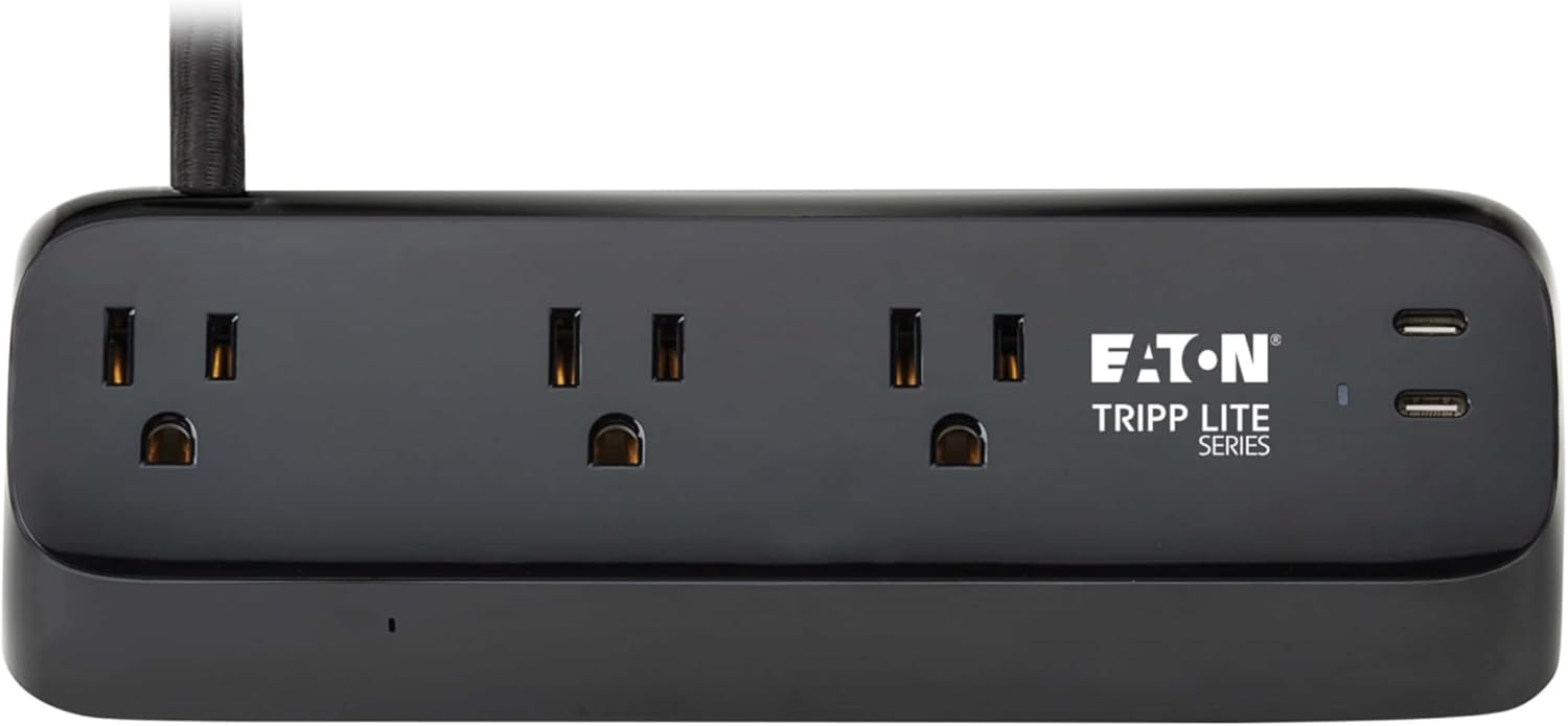 Eaton Tripp Lite Series Desk Clamp Power Strip Surge Protector