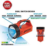 NIGHTSTICK Viribus Intrinsically Safe Dual-Light Rechargeable Lantern