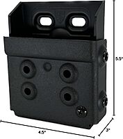 ZERO9 HOLSTERS Model 4046 Handcuff Case, Handcuff Holster Compatible with ASP Sentry S100