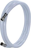 Certified Appliance Accessories Ice Maker Water Line, 6 ft, 1/4in Compression, Polyester-Reinforced PVC, White