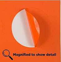 JAM PAPER Circle Label Sticker Seals - 1 2/3 Inch Diameter - 120 Round Labels/Pack