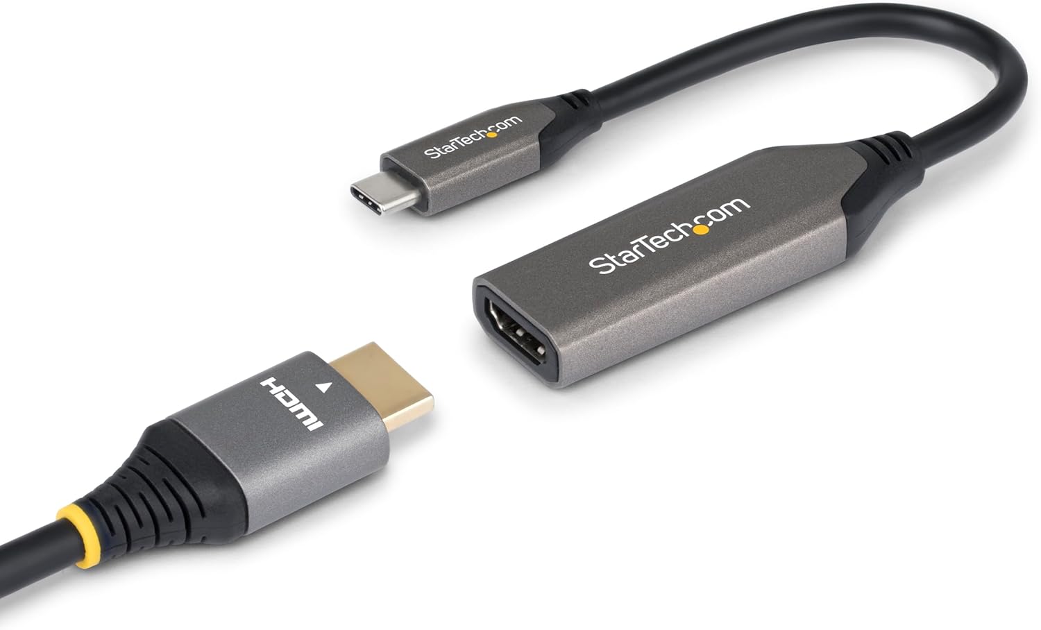 StarTech.com USB-C to HDMI Adapter, 8K 60Hz / 4K 120Hz, Thunderbolt / USB4 Compatible